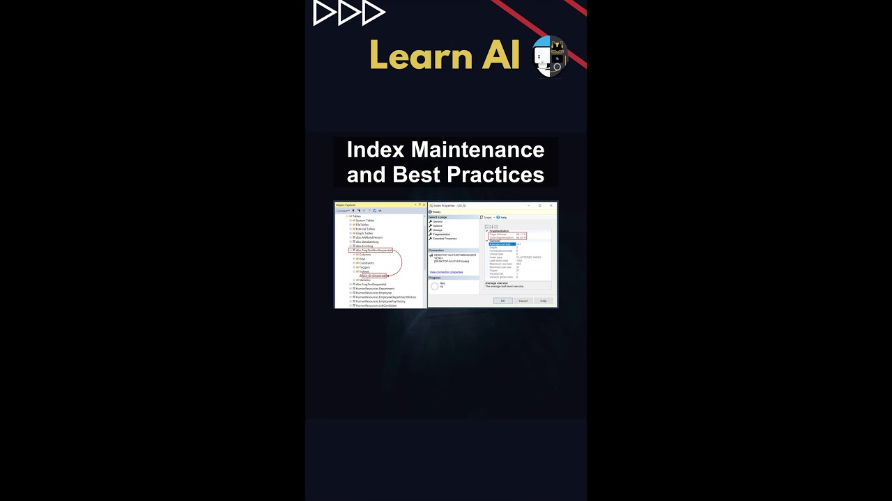 Index Maintenance and Best Practices #ai #artificialintelligence #machinelearning #aiagent #Index