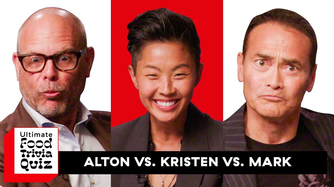Alton Brown & The Cast Of Netflix’s 'Iron Chef' Get Stumped By This Ultimate Food Quiz | Delish