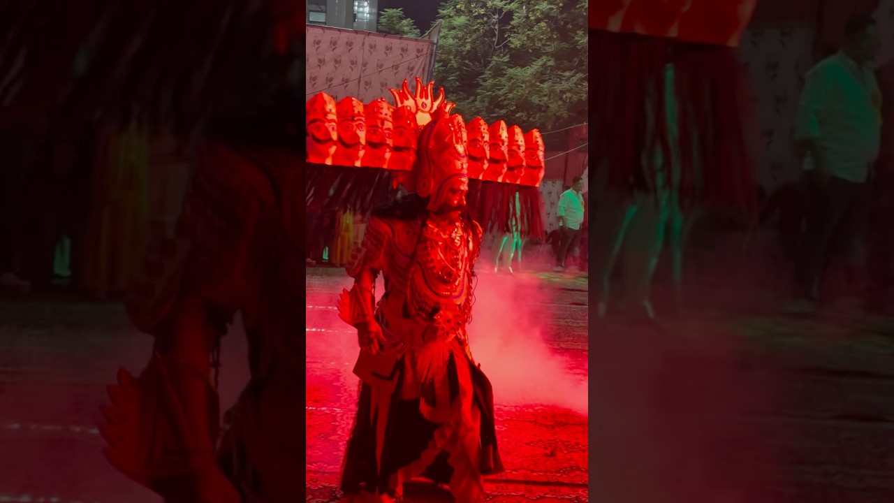 Best Ravan Entry 😍🔥 #ravan #ravandahan #ravana #trending #shorts #youtube #ramleela #ramayan #yt