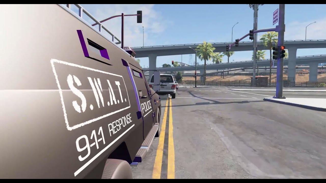 Prisoner Transport Convoy...gone wrong? - BeamNG short movie