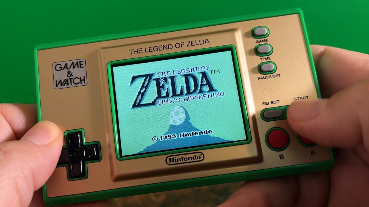 We unbox and play Nintendo's Zelda Game & Watch