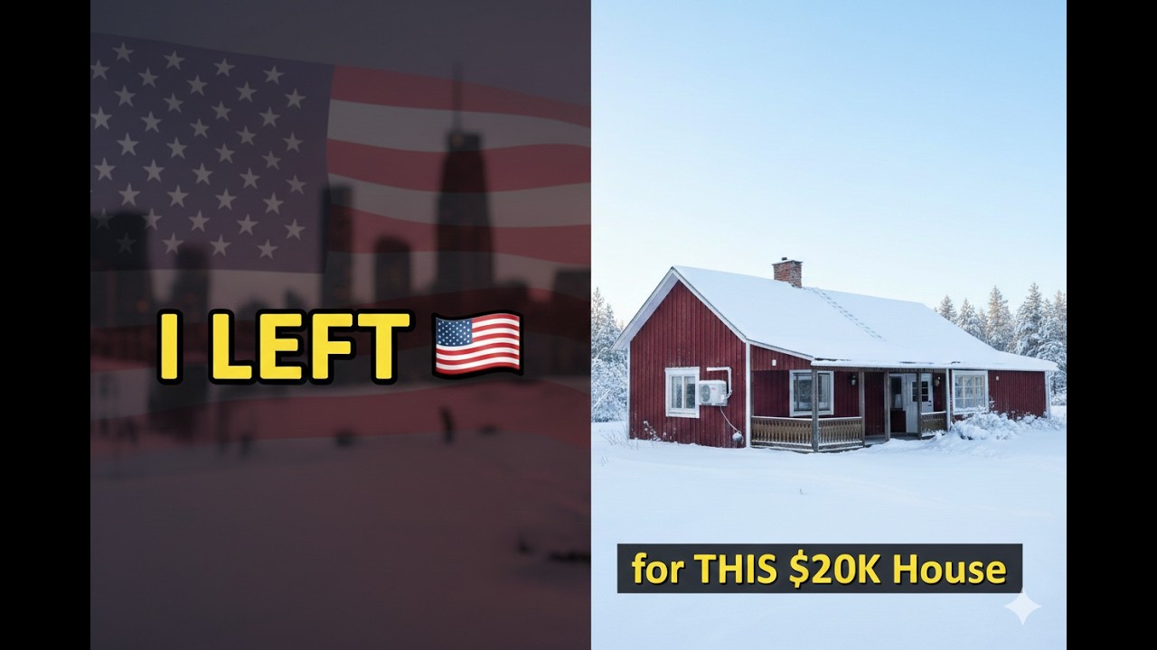 How and Why I Bought a $20K house in Northern Sweden
