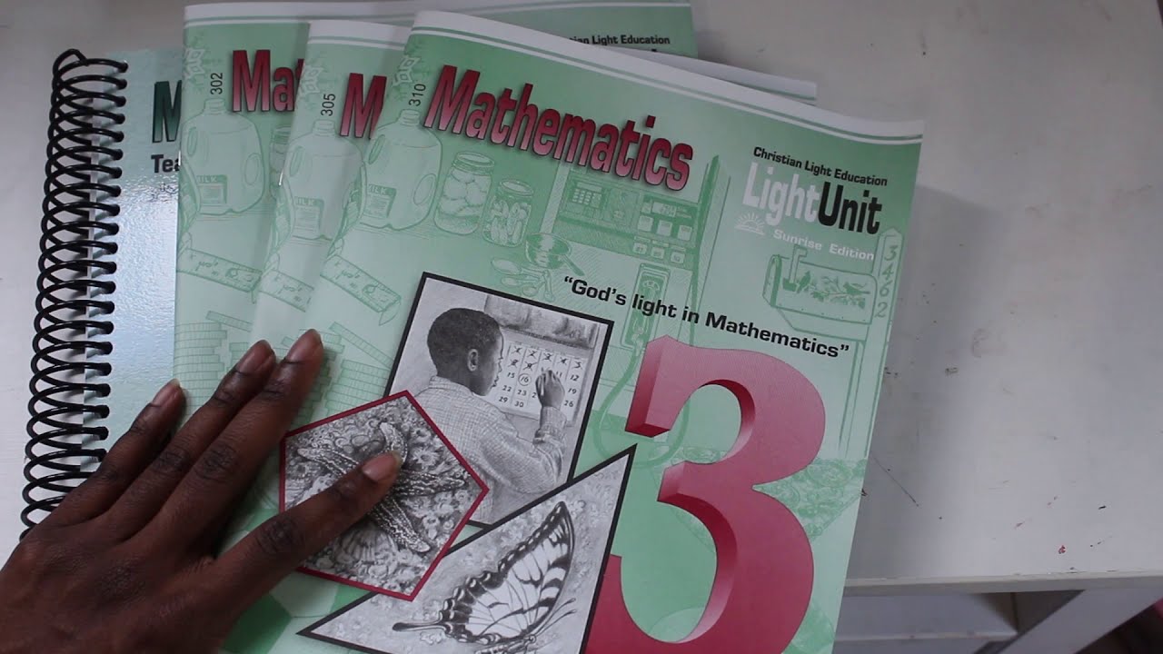 *In-Depth* Flip Through || Homeschool Math for Elementary || Christian Light Education Math 2 & 3