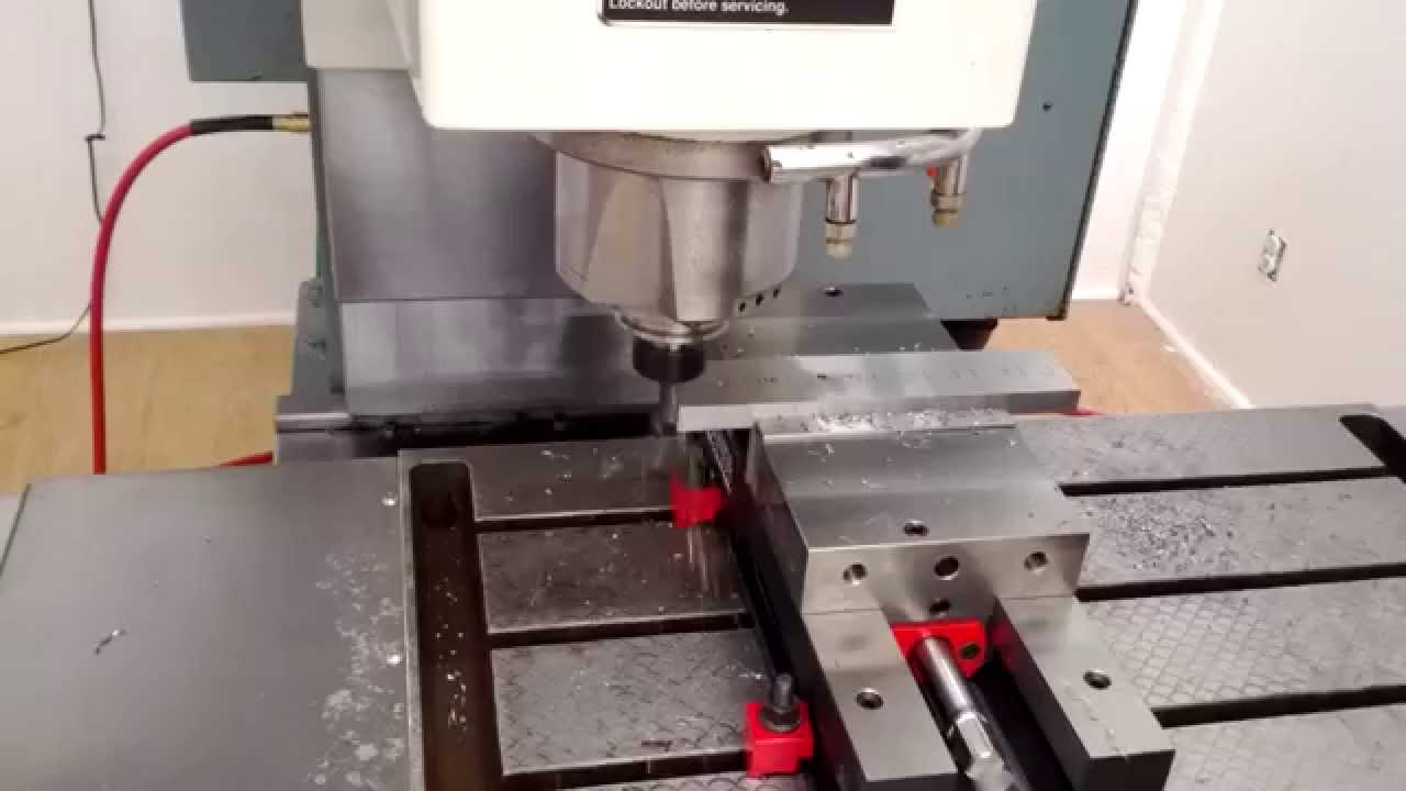 Taking my first big cut on the Fadal!