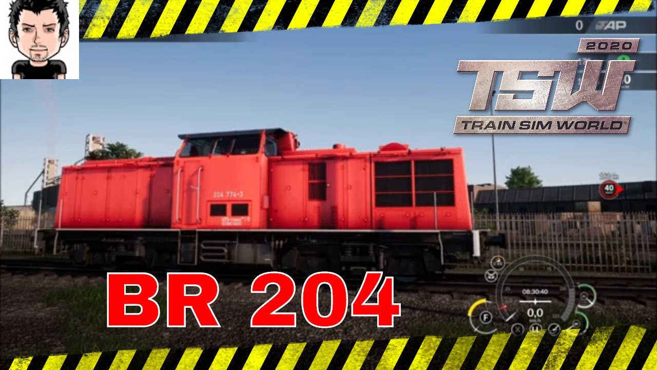 TSW 2020 Train Sim World BR 204 Test auf der PS4