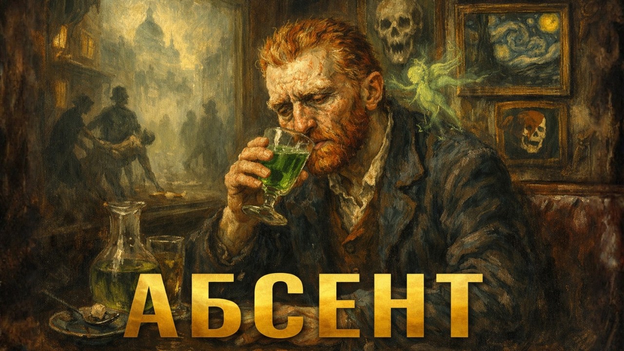 Полная история АБСЕНТА: напиток Ван Гога, который запретили на 100 лет из-за одного убийства