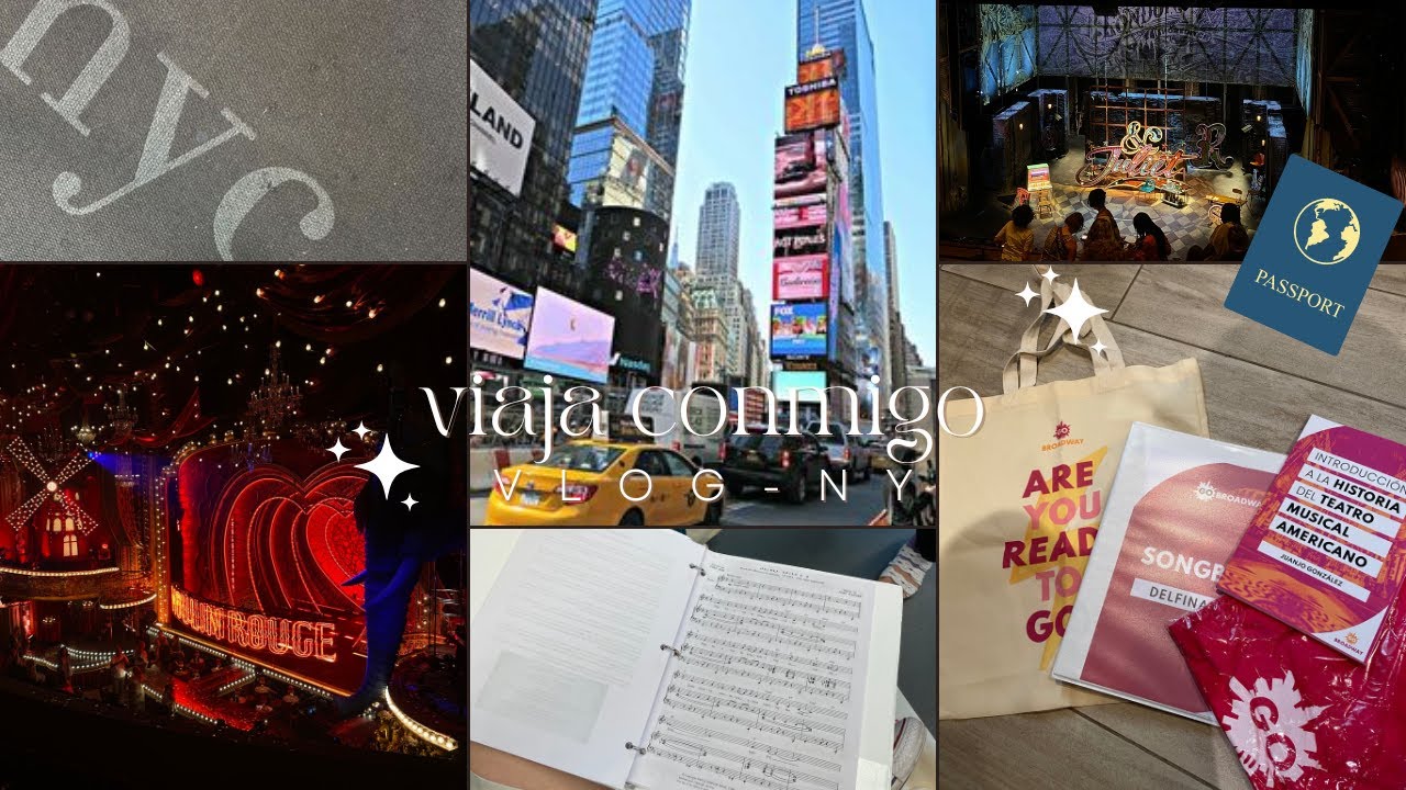 VLOG  NY 1  - viaja conmigo y primer día en Go Broadway