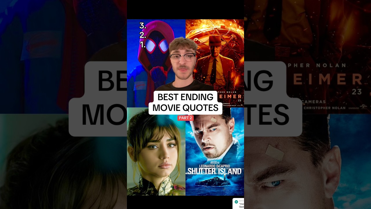 BEST ENDING LINES / QUOTES IN MOVIE HISTORY (part 2)
