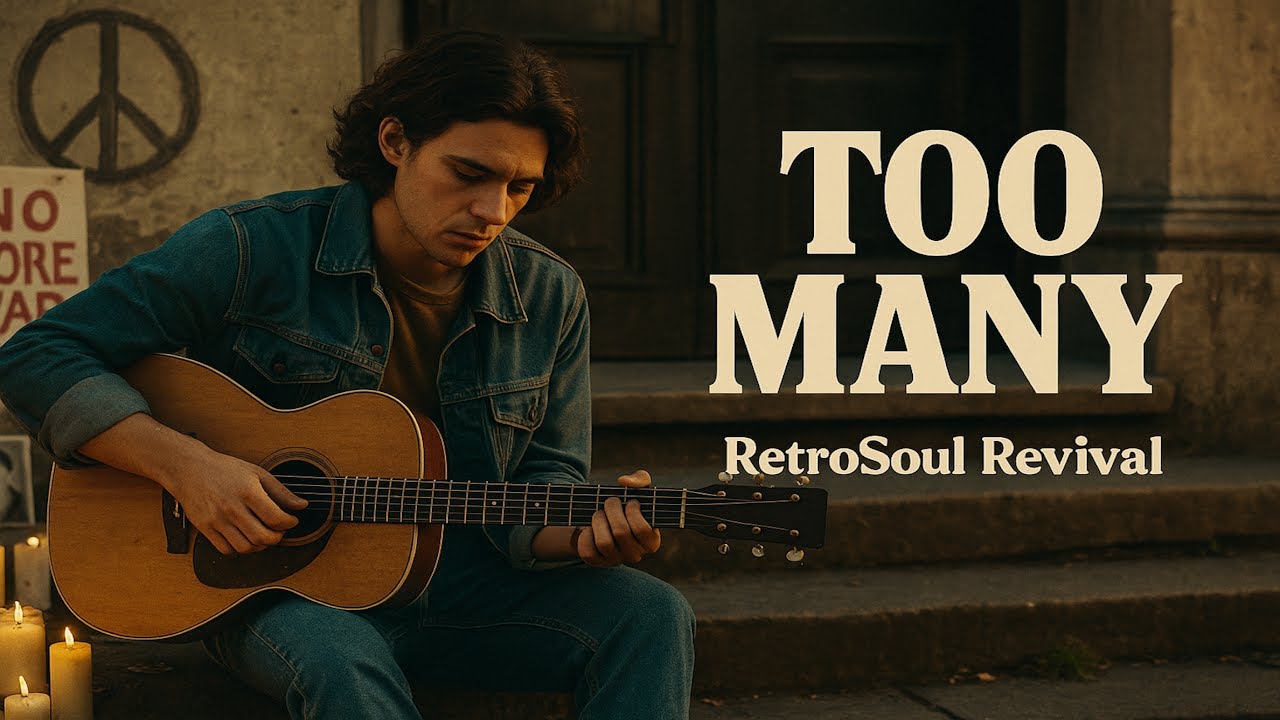 Too Many | Vintage Folk Protest Rock Song | RetroSoul Revival