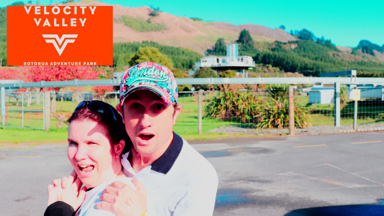 Travel With Aspie & FireTheLier/Velocity Valley Adventure Park [Reverse Bungee]Rotorua New Zealand