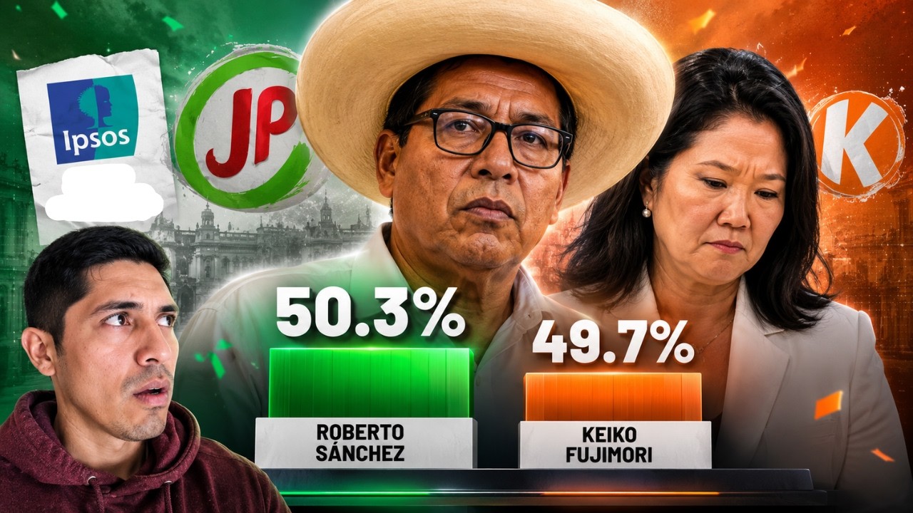 Conteo R&aacute;pido IPSOS al 100% | Segunda Vuelta Fujimori vs S&aacute;nchez