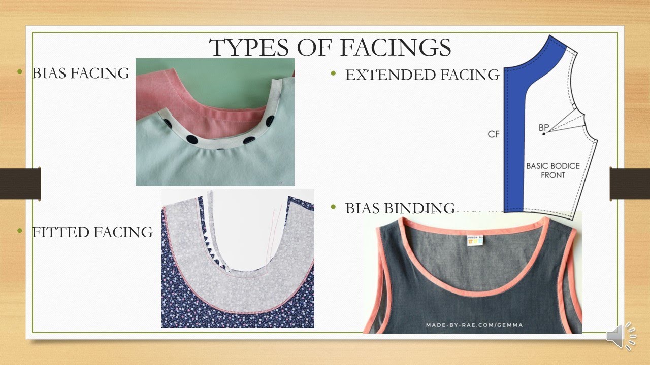TYPES OF FACINGS