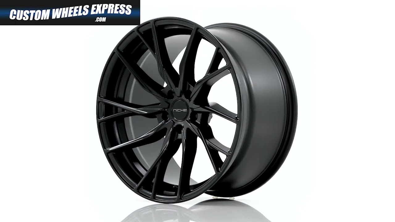 Niche Novara M272 Matte Black Custom Wheel