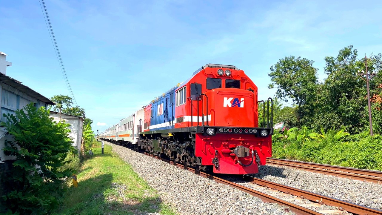 LIVE TOP KOMPILASI KERETA API LOKOMOTIF VINTAGE,WnB,RnB FUL NGEBUT | KERETA API NUSANTARA