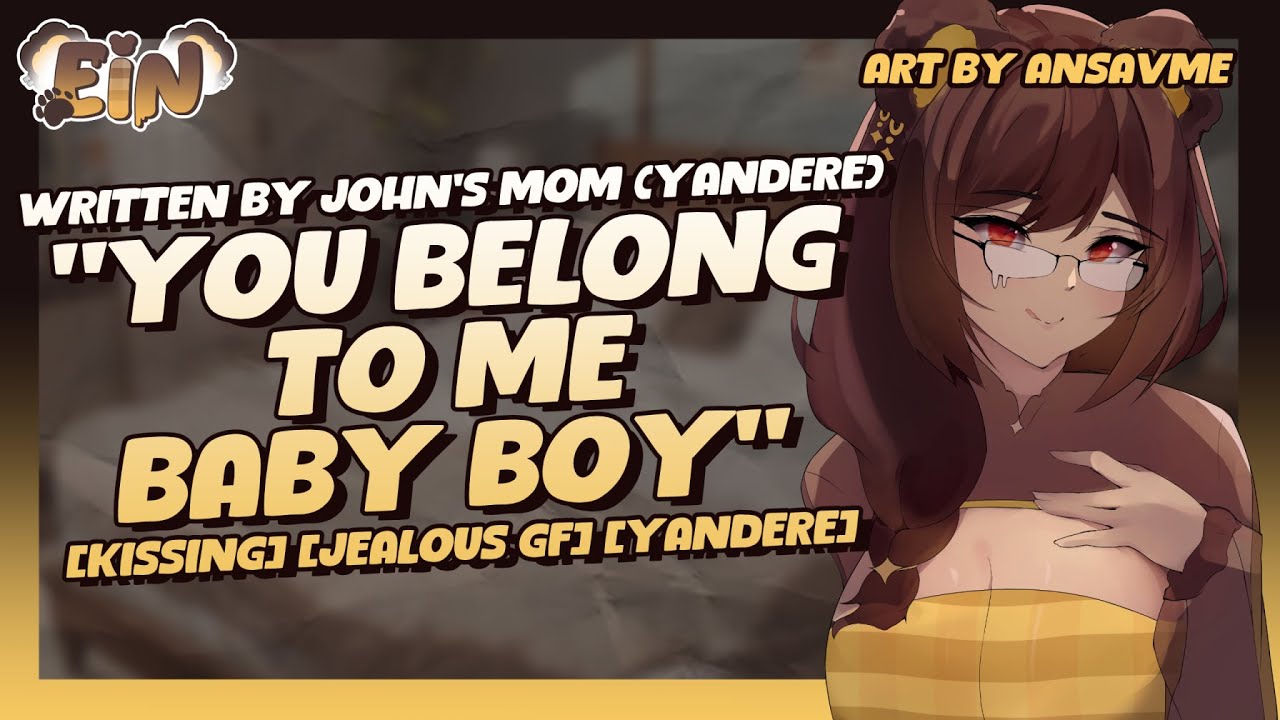 🐻  obsessive protective yandere mommy pins you down and kisses you | Audio Roleplay F4M