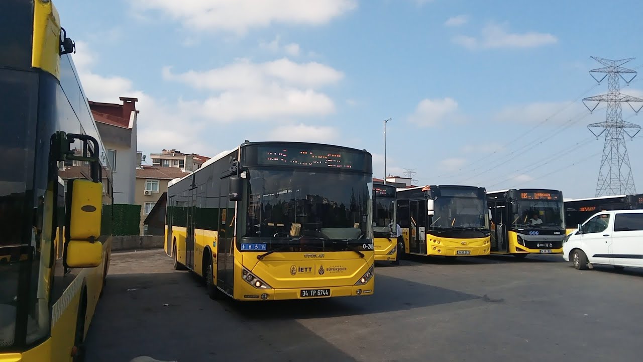İstanbul'da 132V ile Pendik YHT - Yenidoğan Arası Otobüsle Seyahat