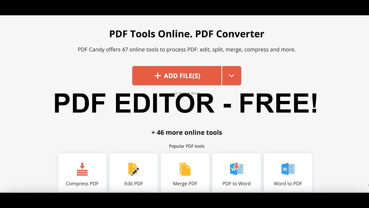 PDF Candy #edit #pdf #education