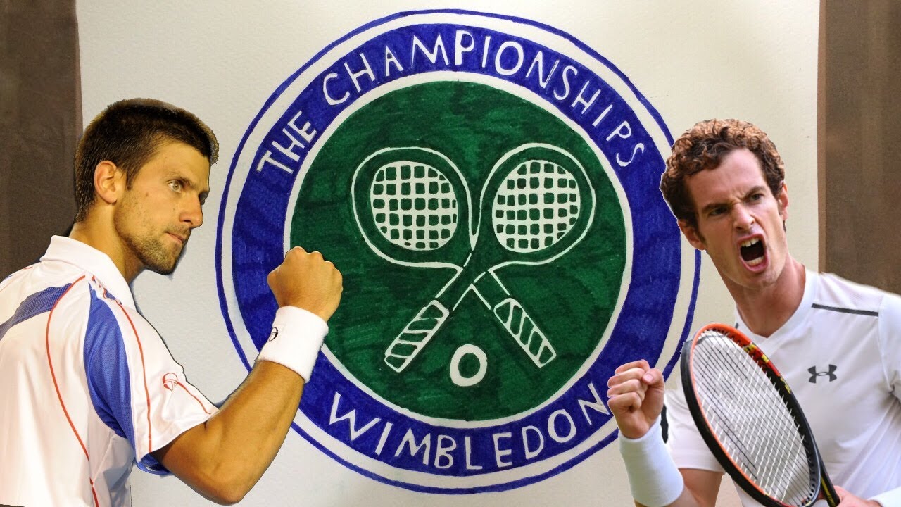 How to Draw the WIMBLEDON LOGO with STEP BY STEP INSTRUCTIONS using Pen
