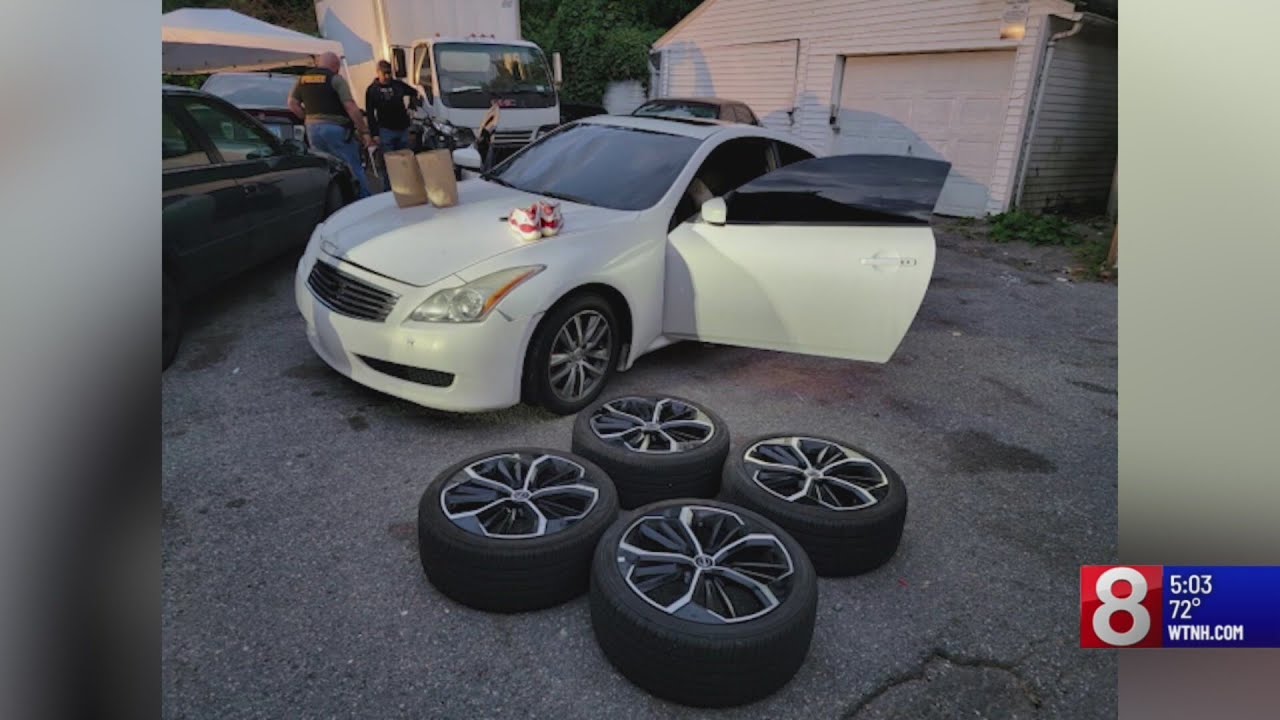 Hartford police taskforce finds suspected tire thieves