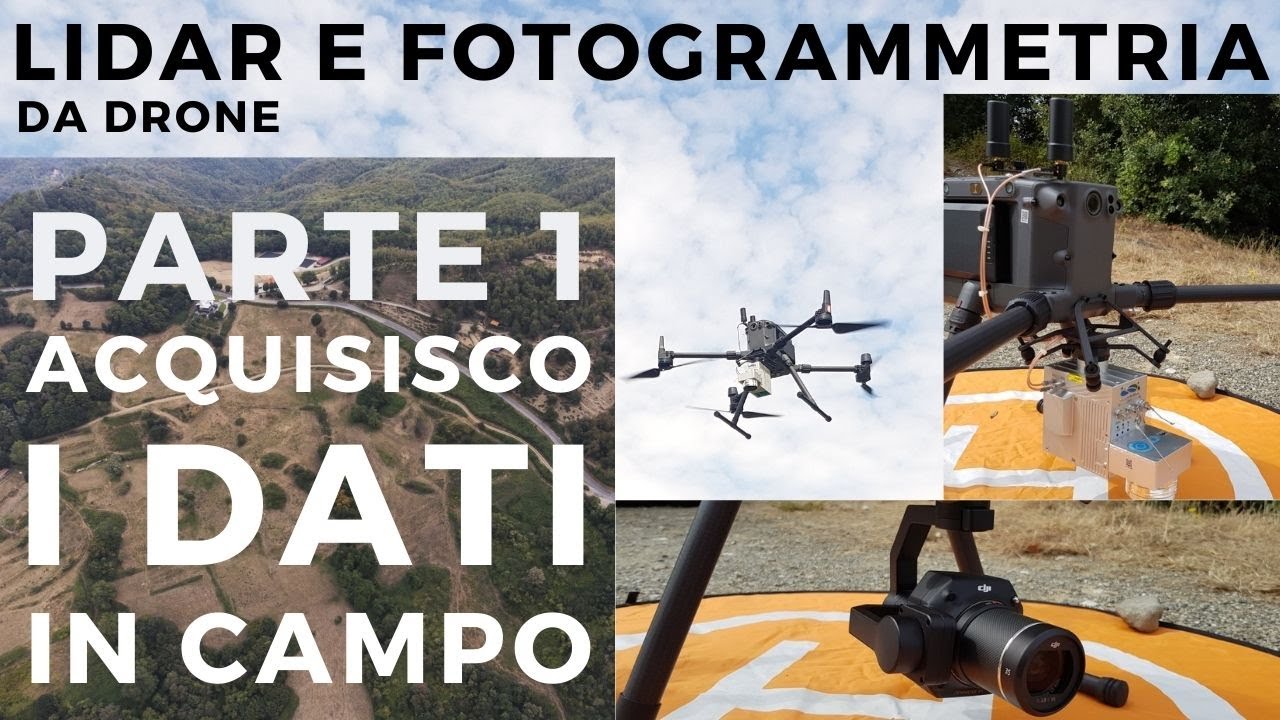 Un test tra Lidar e Fotogrammetria da UAV - 1 - Acquisisco i dati in campo