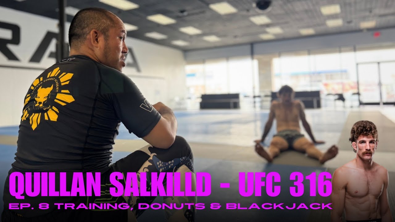 QUILLAN SALKILLD UFC 316 EP. 8: Training, Donuts & Blackjack