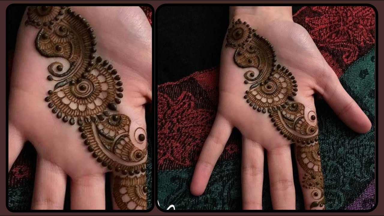 Easy Bel Design/Front Hand Arabic Mehndi Design/Arabic Bel Mehndi Design/Simple Mehndi Design/Mehndi