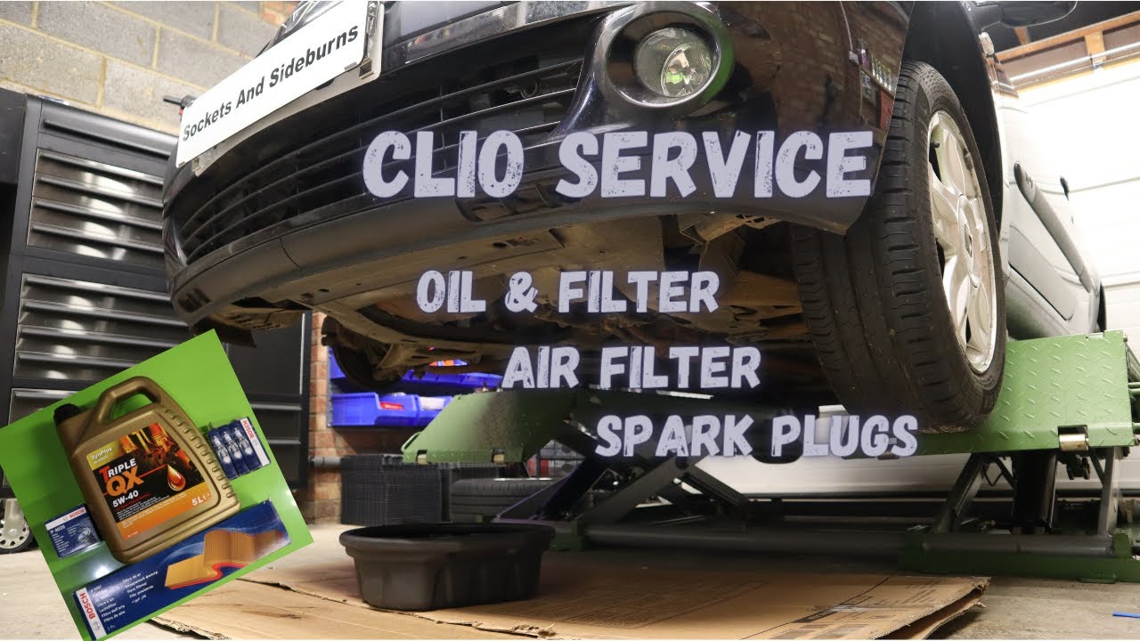 Servicing Renault Clio Mk2 1.2 16v