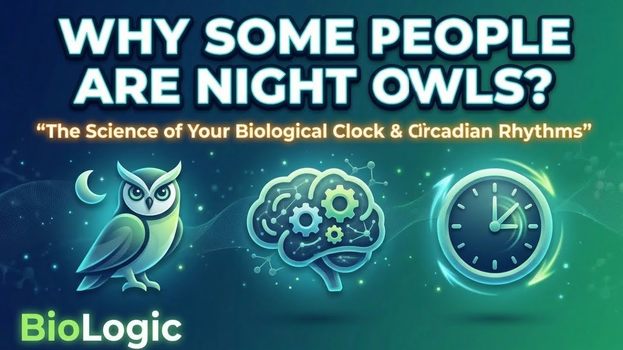 🌙 Why Are Some People Night Owls? | BioLogic 🧬