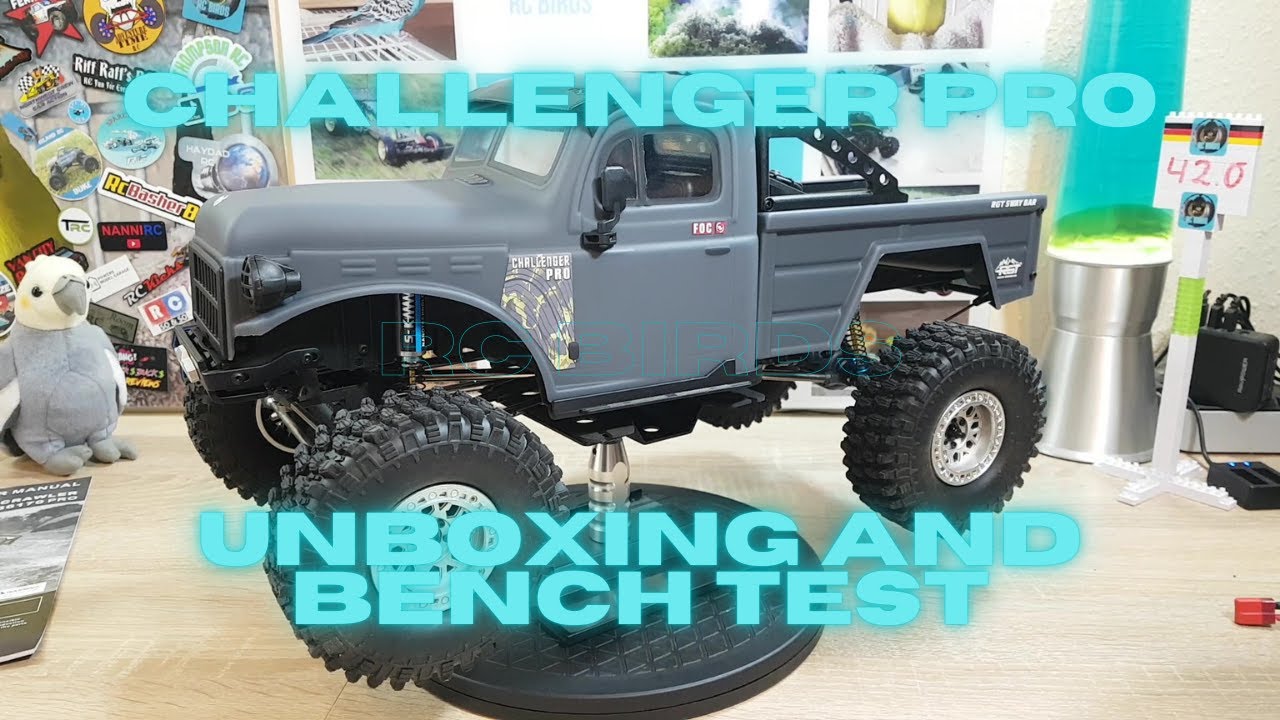 RGT Challenger Pro: Unboxing and Bench Test
