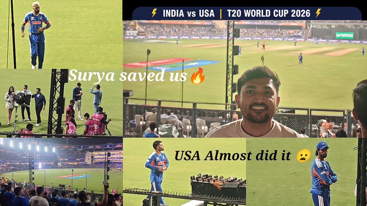 T20 World Cup 2026: India vs USA Opening Match Recap | Wankhede stadium Mumbai 