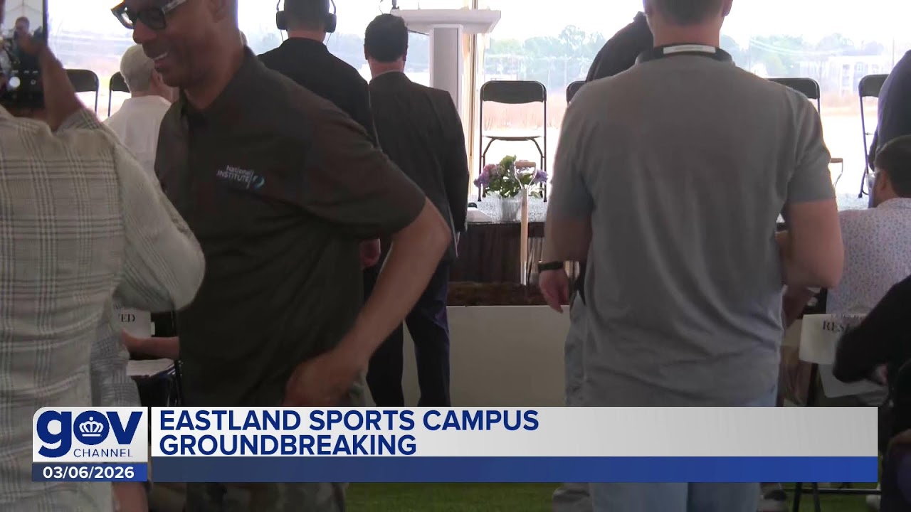 Eastland Sports Campus Groundbreaking Ceremony - March 6, 2026