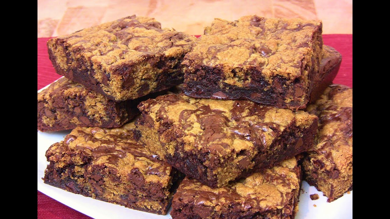 Chocolate Chip Cookie Brownie Bars! An Easy Chocolate Treat | Cooking With Carolyn