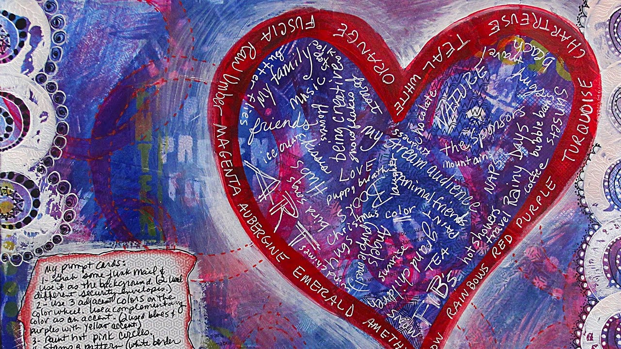 Mixed-media Art Journaling with Barb Owen - HowToGetCreative.com