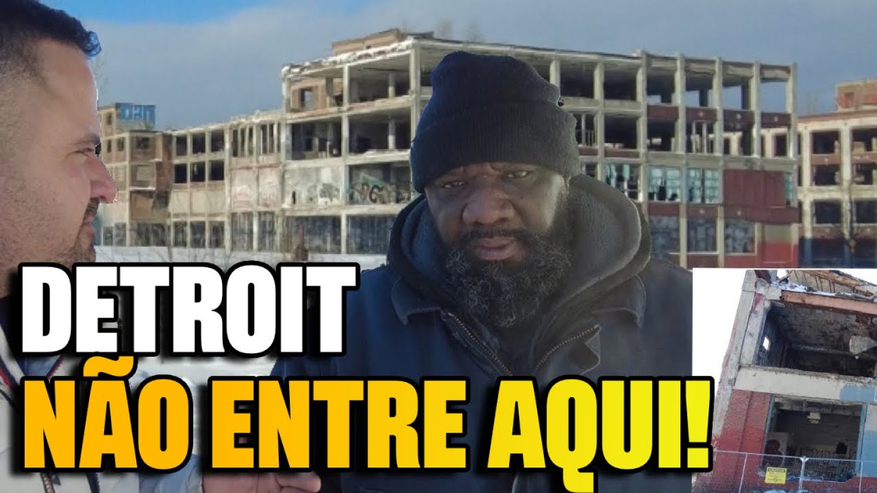 DETROIT UMA CIDADE ABANDONADA