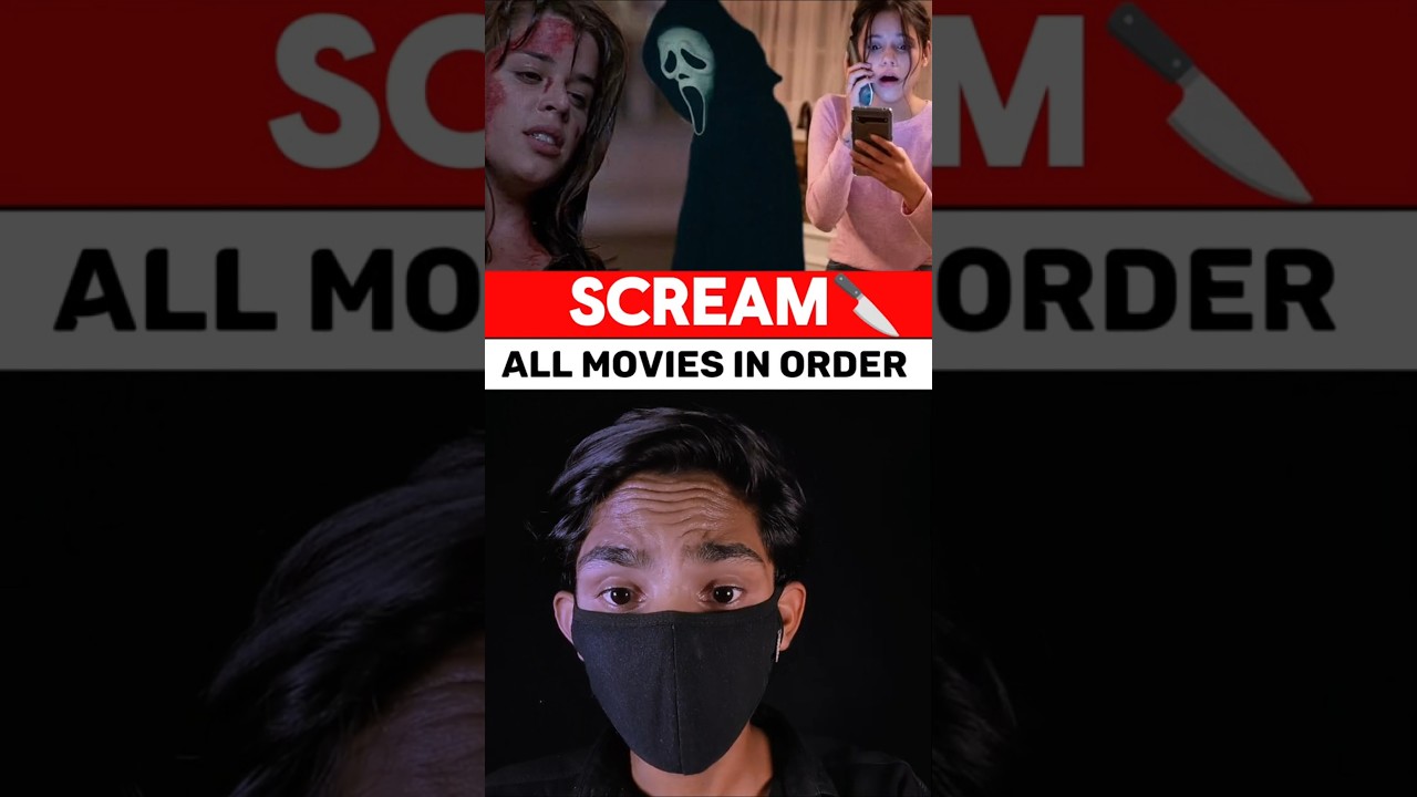 How To Watch Scream All Movies in Order 🥵 |  Scream all movies list | 