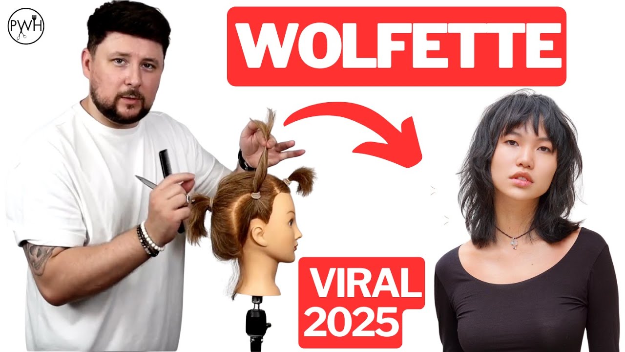 Watch Me Create The Most Viral WOLF Haircut of 2025!