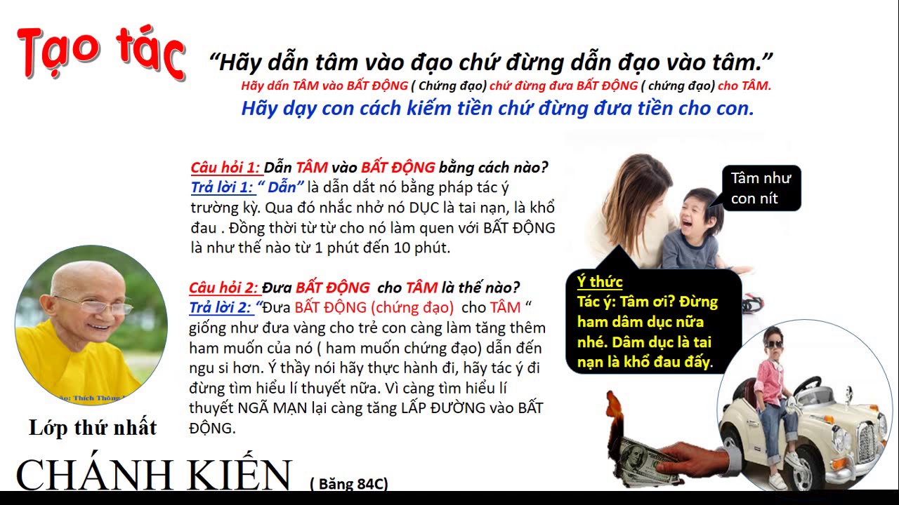 CHÁNH KIẾN ( BĂNG 84C)- THÍCH THÔNG LẠC