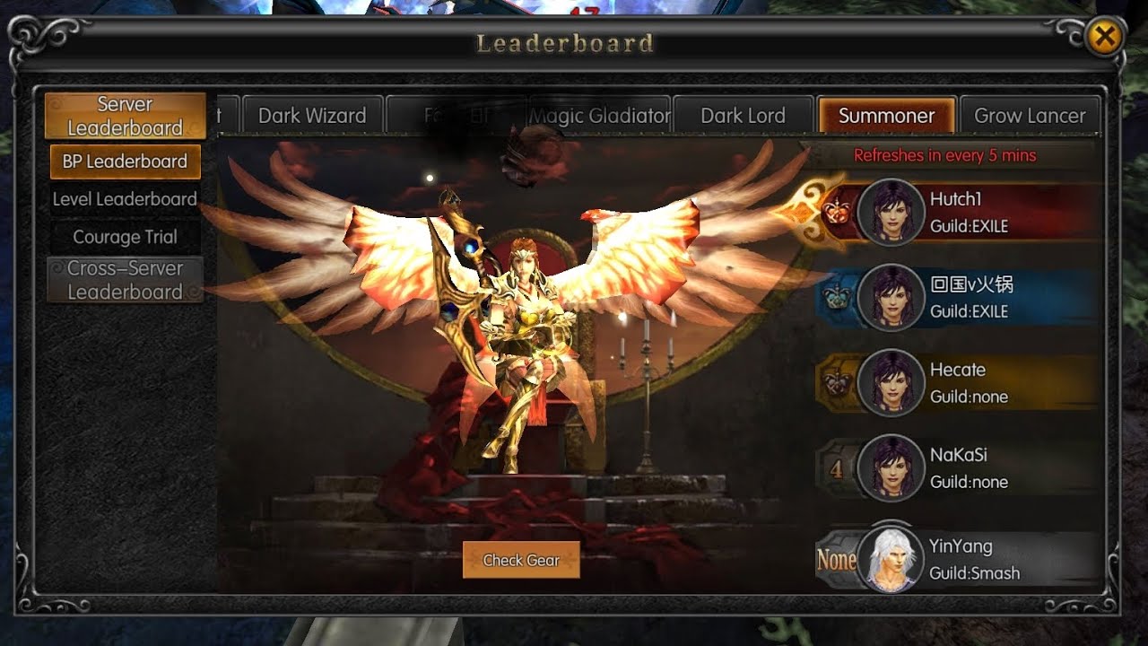 MU Monarch - Top1 Summoner vs Top 3 Swiftness Wizard (S141-S144)
