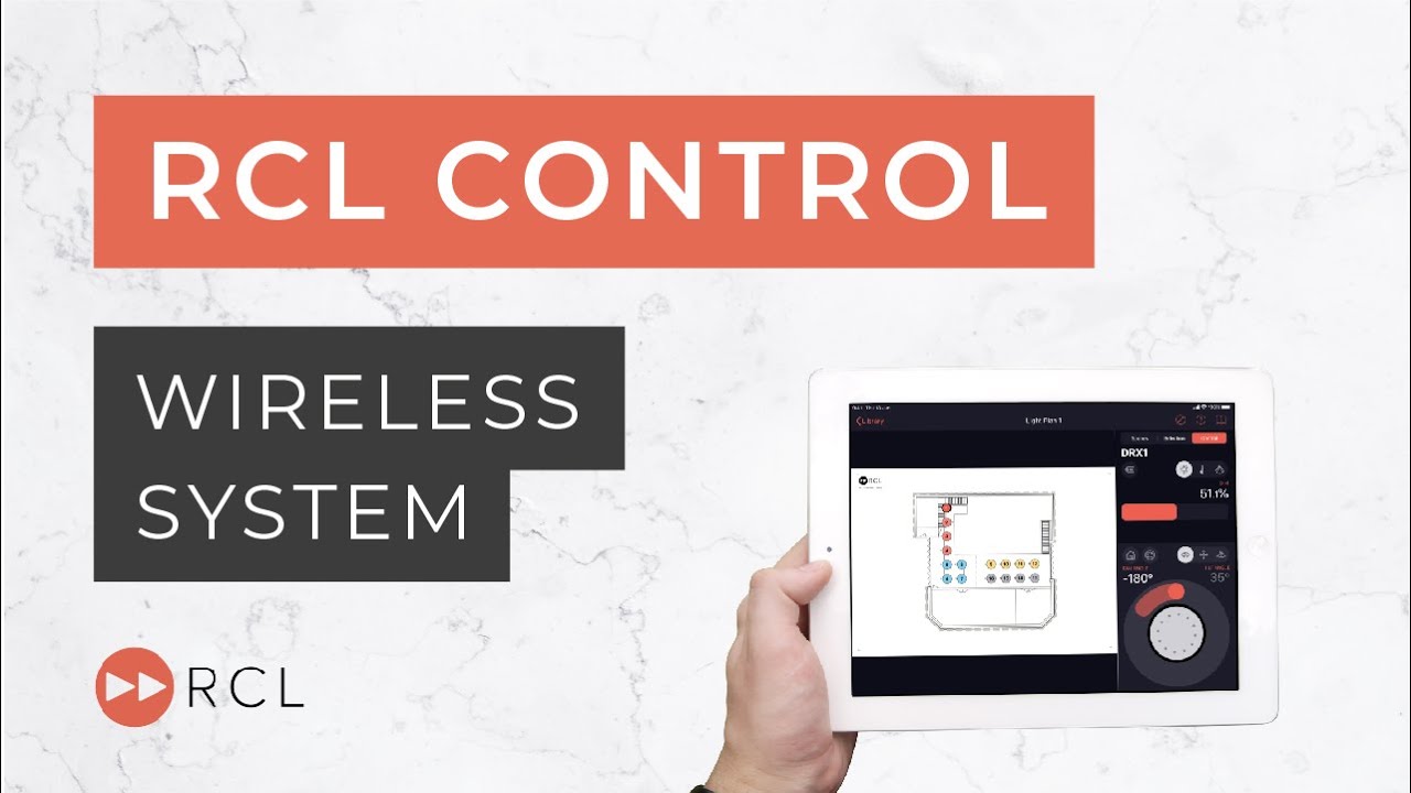 Remote Controlled Lighting (RCL) - RCL Control: A new iPad based lighting control system