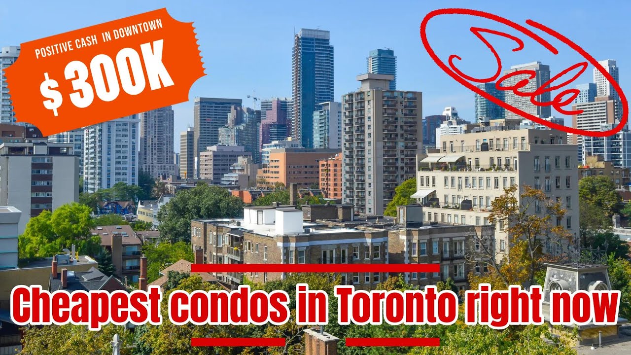 🔥 HOT INVESTMENT ALERT – Downtown Toronto Condos UNDER $350K! 🔥