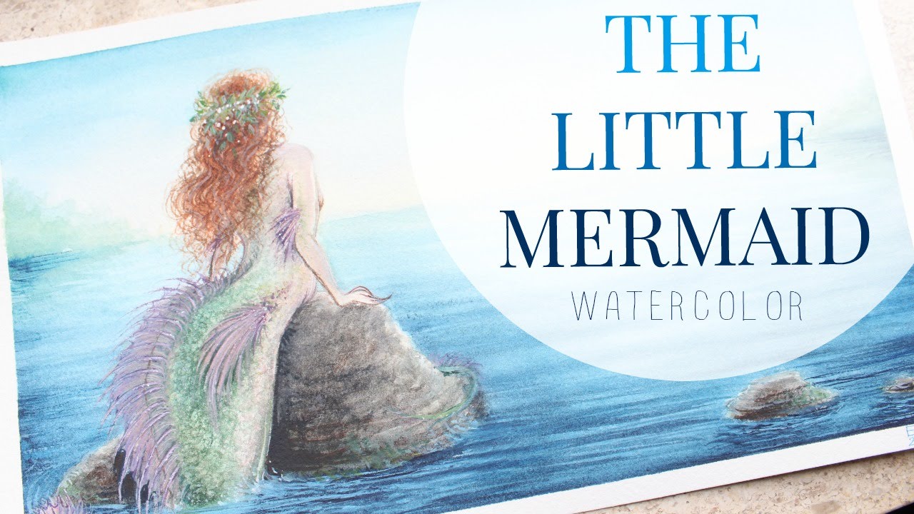 The Little Mermaid - Watercolor