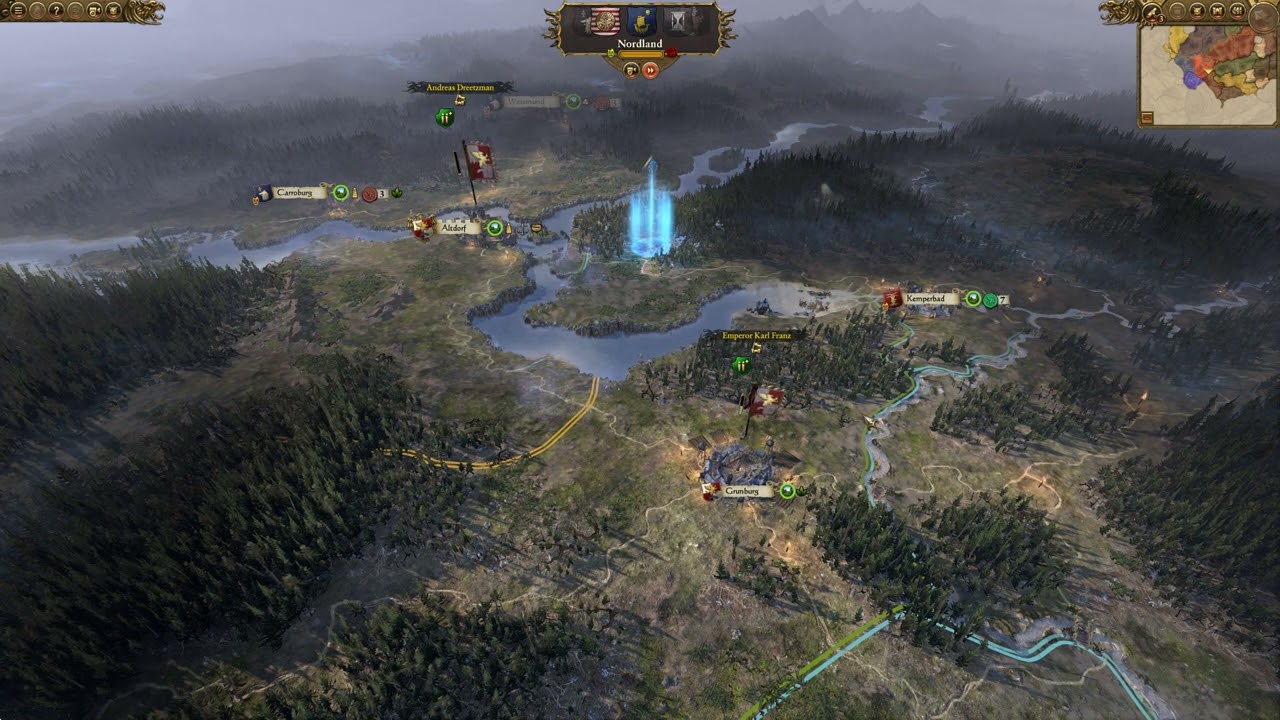 TW: Warhammer Overhaul: Campaign Preview 1