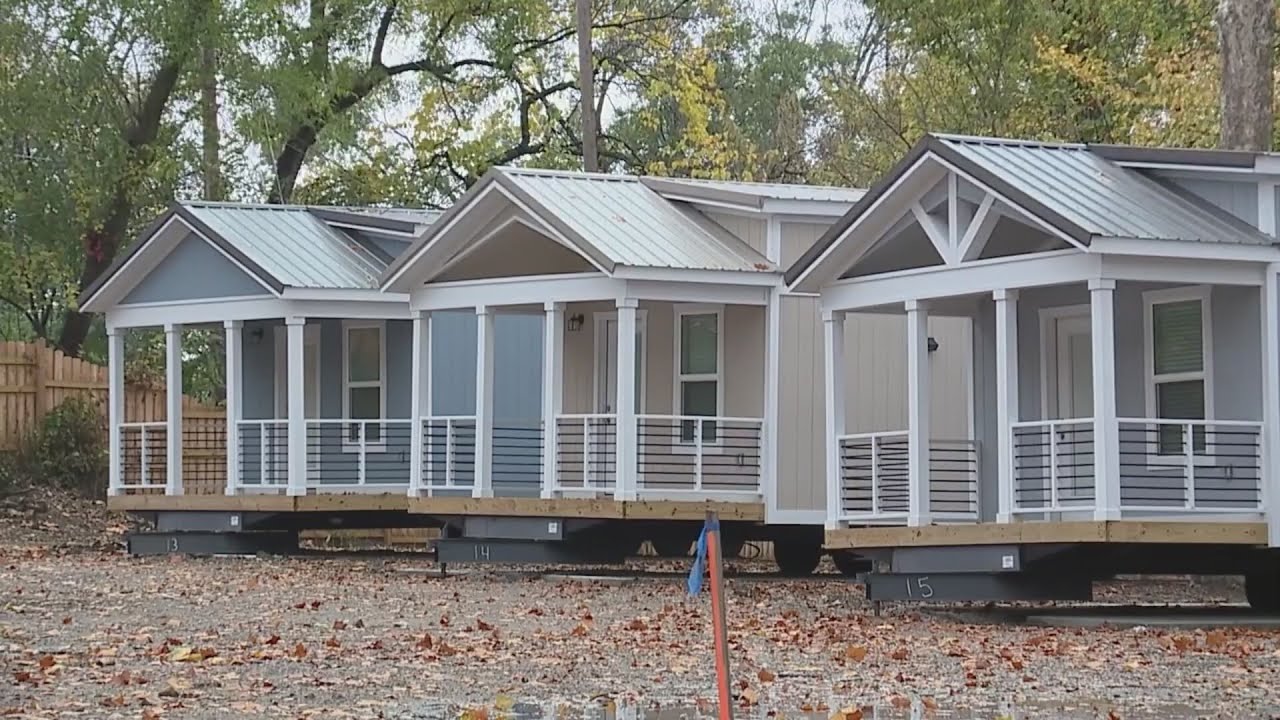 Tiny home community for homeless making progress in Kansas City, Kansas