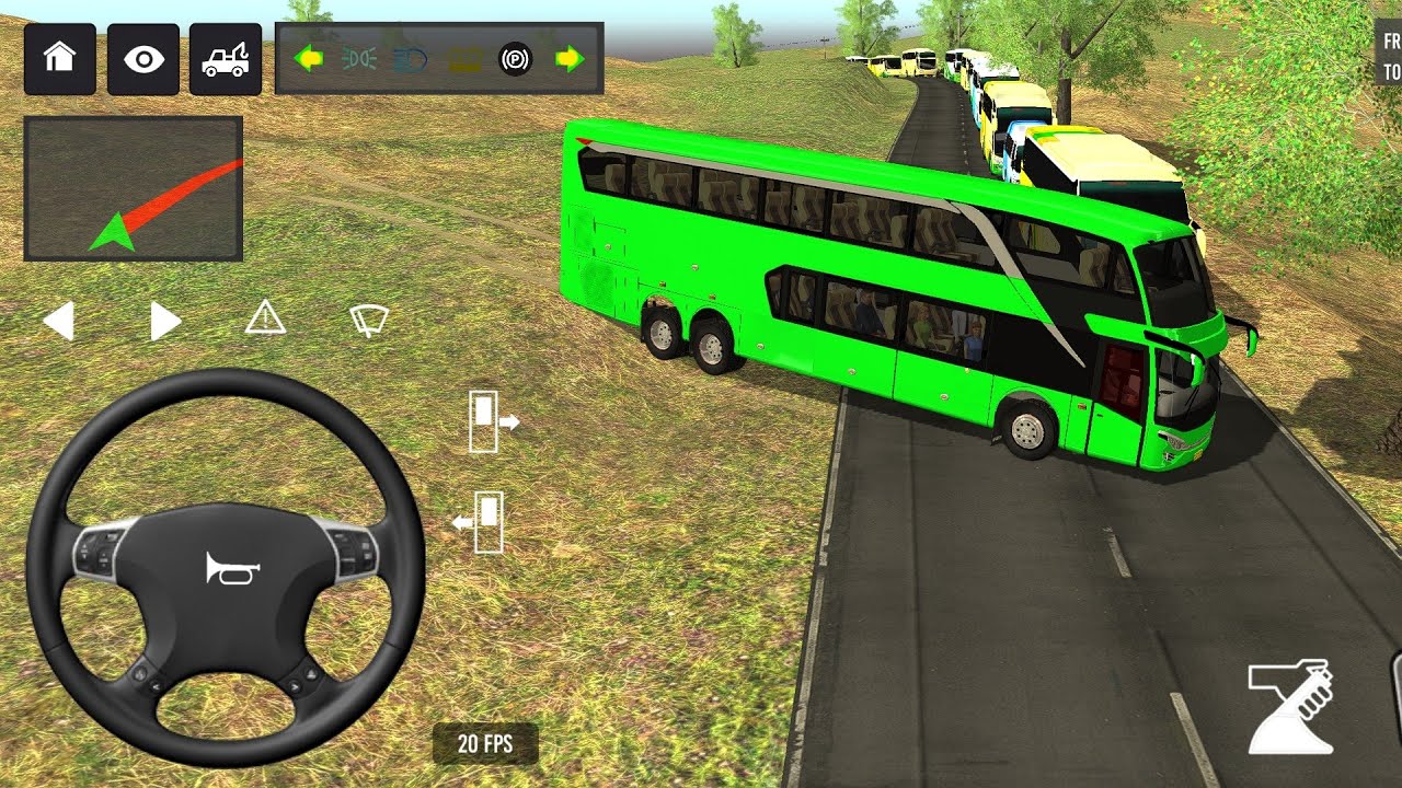 😇😲Bus simulator indonesia ll new euro coach bus simulator indonesia l #new #bus #simulator #gameplay