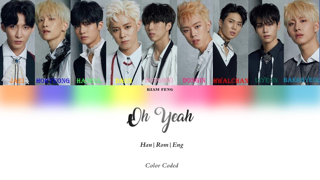 GreatGuys (멋진녀석들)- 'Oh Yeah' Lyrics (Color Coded Han|Rom|Eng)