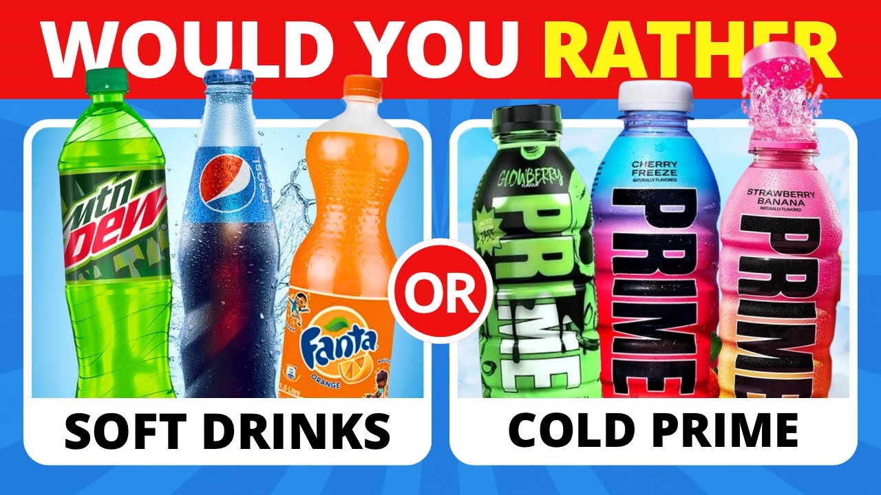 Would You Rather? Drinks Edition 🧃🥤