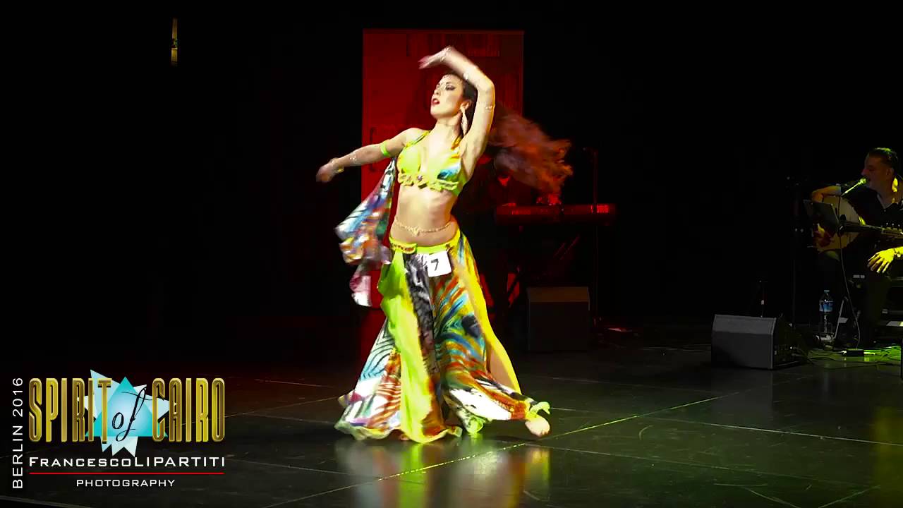 Flaviana Astone at Spirit Of Cairo - Dance Festival - Berlin 2016 with Mazzikatea Europe