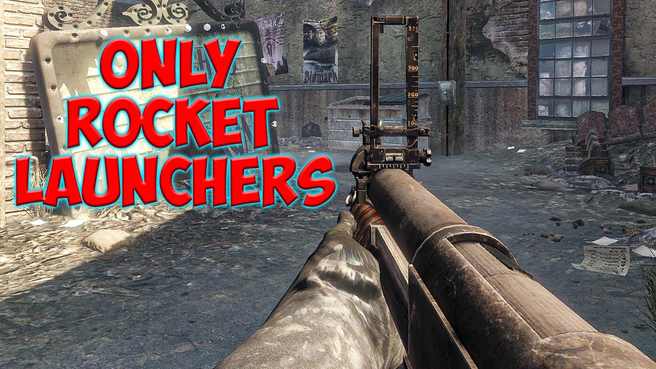 Kino Der Toten | Only Rocket Launchers | Call Of Duty Black Ops Zombies