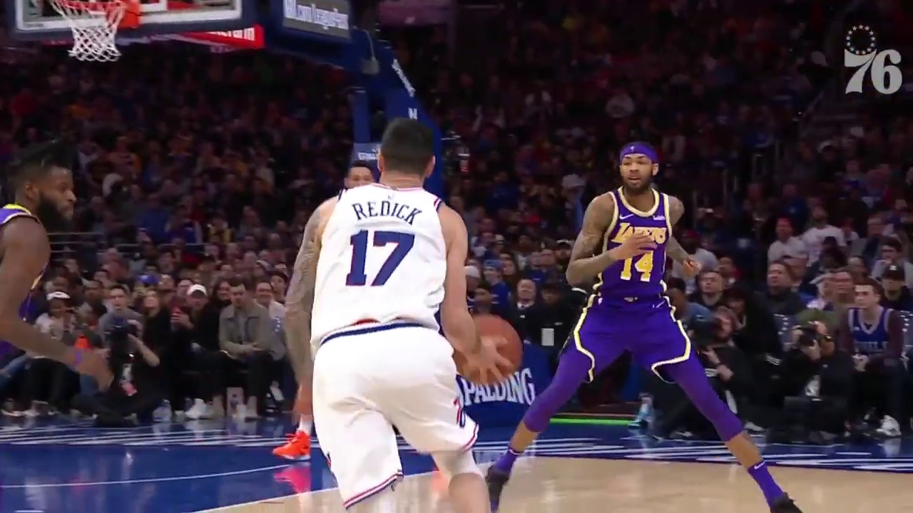 JJ Redick | Highlights vs Los Angeles Lakers (2.10.19)