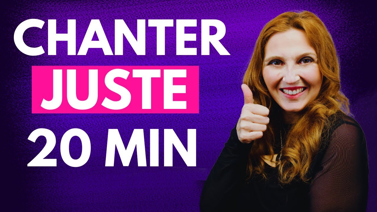 Comment chanter juste: Les exercices À CONNAÎTRE!